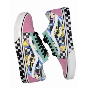 Vans X Old School 80’s Mickey & Minnie Mouse 90th Birthday Sneakers Size 11